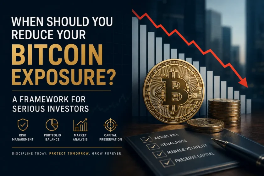 When Should You Reduce Your Bitcoin Exposure