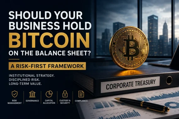 Should Your Business Hold Bitcoin on the Balance Sheet A Risk-First Framework